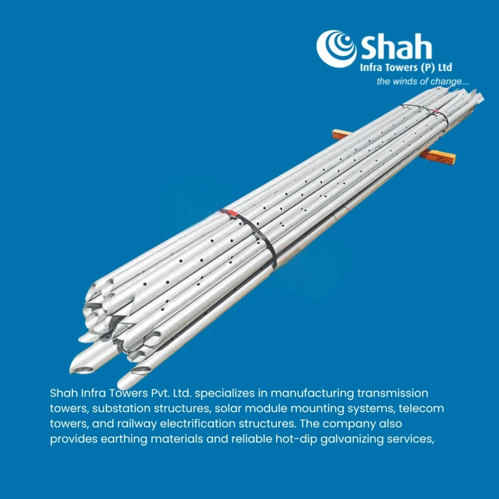 Grounding Materials - Shah Infra Towers